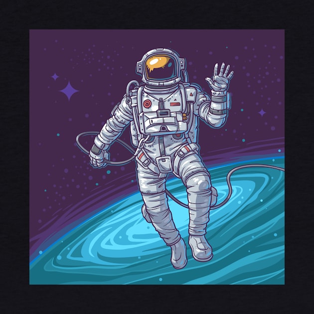 Cosmonaut by artly